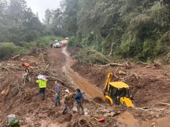 Gobierno de México ha atendido 130 caminos de la Red Federal afectados por lluvias; hay dos pendientes en Hidalgo