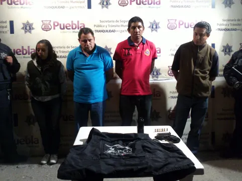 SSPTM detiene a sujetos acusados por llevar arma de fuego