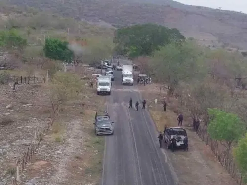 Enfrentamiento en Teloloapan dejan un policía herido
