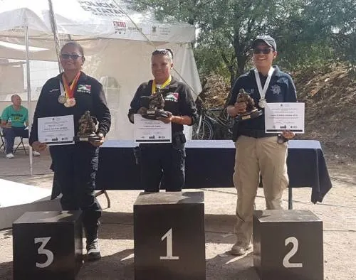 Obtiene mujer de la Policía Municipal segundo lugar en Campeonato Nacional de Tiro Policial
