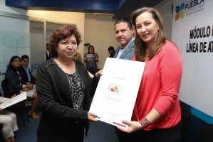 Inauguran módulo del SP atendido por personas con discapacidades