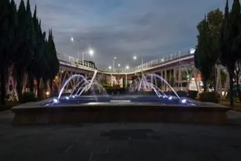 Rehabilita Ayuntamiento de Puebla la fuente Hermanos Serdán, como parte de la estrategia Puebla Brilla