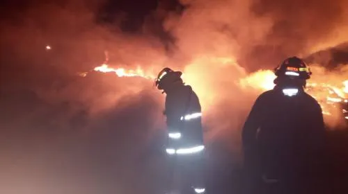 La SSP del Estado de Puebla sofocó incendio en San Lorenzo Almecatla