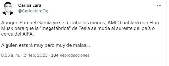 Reacciones en Twitter fábrica Tesla