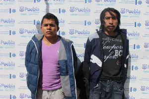 SSPTM Puebla detiene a ladrones de autopartes en el Barrio de Santiago