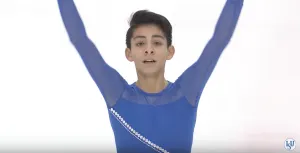 Con música de Juan Gabriel, clasifica al Mundial de Patinaje