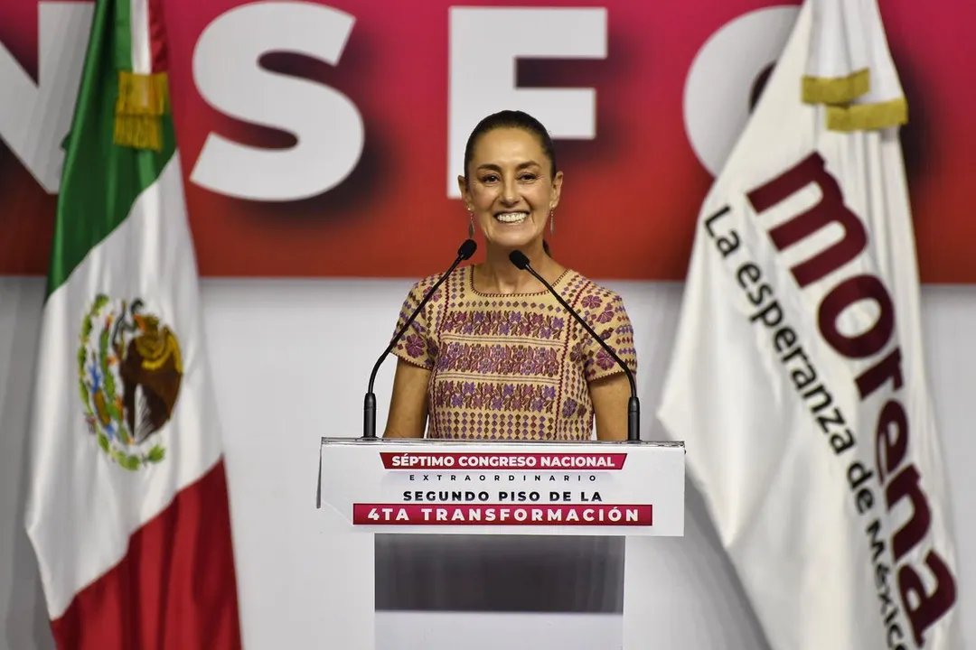 Claudia Sheinbaum Congreso Nacional Extraordinario Morena