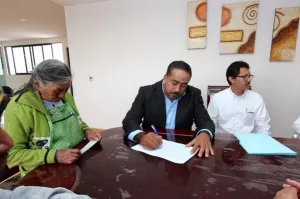 Escritura PAN construcción de Comité Municipal para Nopalucan
