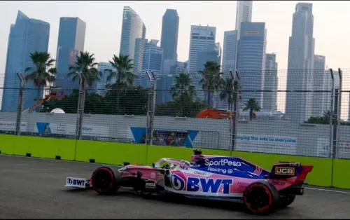 ”Checo” Pérez partirá desde el sitio 16 en el GP de Singapur