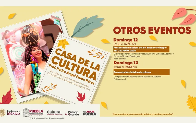 Secretaría de Arte y Cultura, alista sexto Encuentro Regional de Centros de Capacitación de Música de Banda