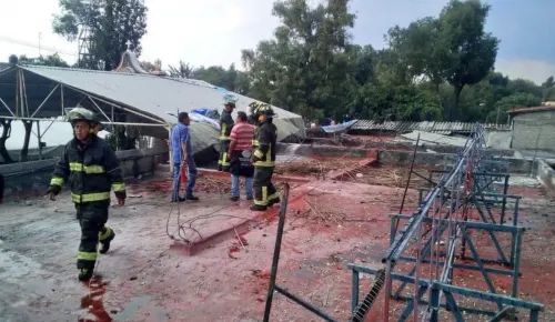 Explosión de pirotecnia en ‘Los Reyes Coyoacán’ atribuible a error humano: Fiscalía