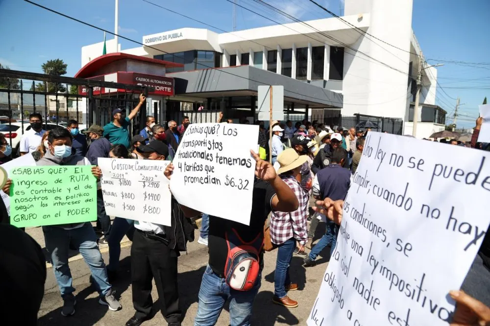 Manifestación transportistas