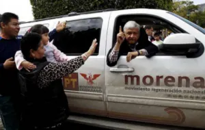 Sin incidentes se hizo revisión preventiva a camioneta de AMLO