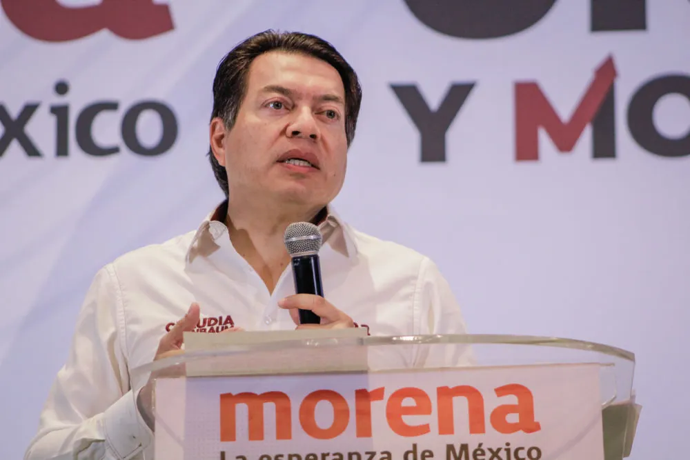 Armenta tiene ventaja de 2 a 1 en la elección de la gubernatura: Mario Delgado