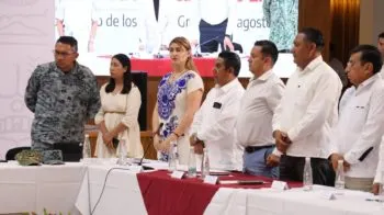 Asiste titular de la FGE Puebla a firma de convenio de colaboración en materia de seguridad entre los estados de Guerrero y Puebla