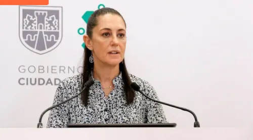 FGJCDMX investiga supuesto mensaje de amenaza contra Claudia Sheinbaum