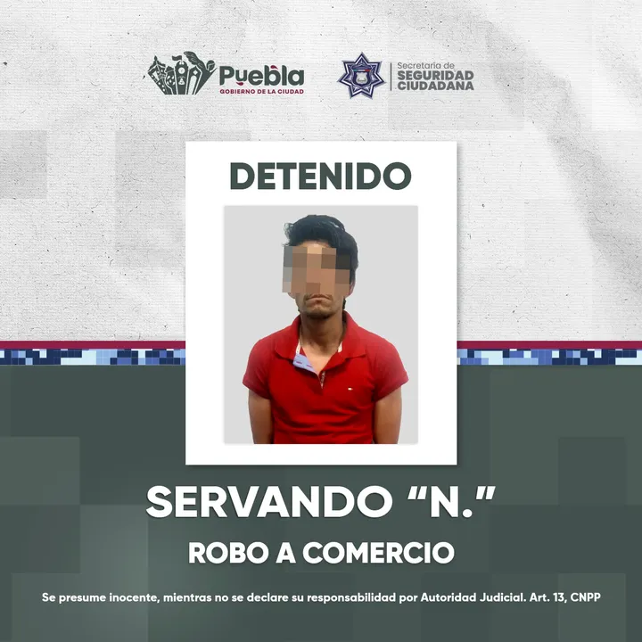 Asegura SSC a dos personas por probable robo a tienda de conveniencia