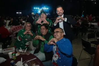 Gobierno de Puebla refrenda cercanía y apoyo a las familias poblanas en Cena Navideña