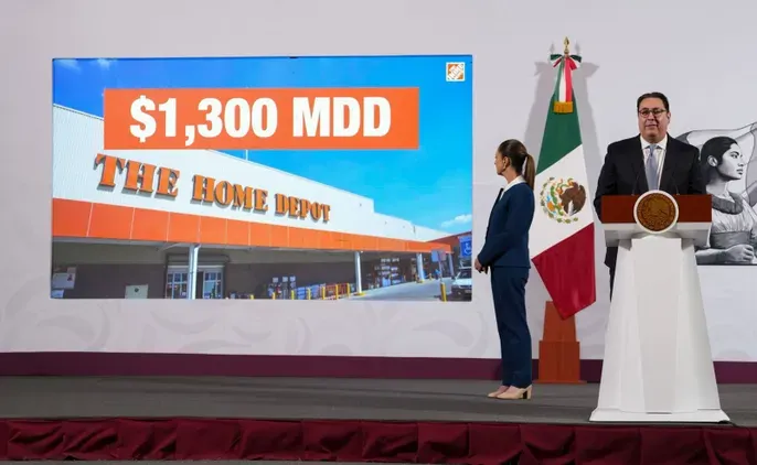 Como Parte del Plan México, The Home Depot anuncia inversión de mil 300 mdd de 2025 a 2028