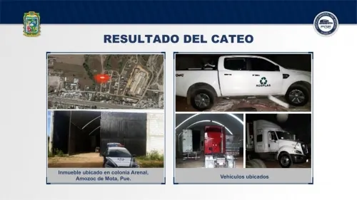 Fiscalía de Puebla cateó bodega en Amozoc