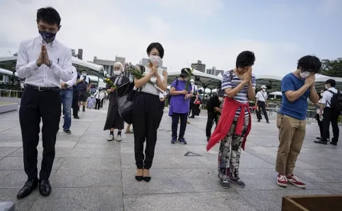 Japón conmemora 75 años del ataque nuclear en Hiroshima