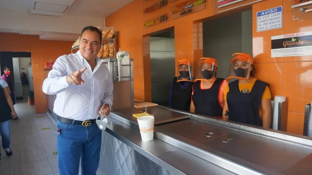 “Cómeme Puebla” un respiro para el comercio local: Eduardo Rivera Santamaría  