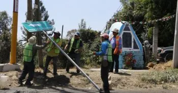 Instalan señalética informativa en rutas del volcán Popocatépetl