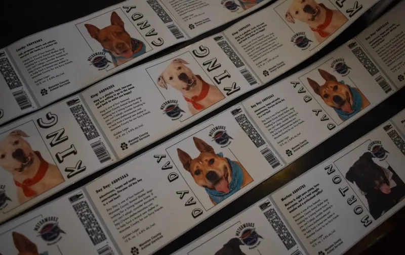 Impulsan la adopción de perros a través de latas de cerveza