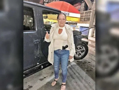 ¿Una senadora armada? Así evidencian a legisladora de Morena