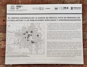 Proclaman a Plaza de Santo Domingo como Memoria de la Esclavitud