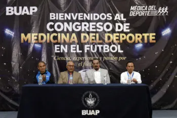BUAP capacita a especialistas en medicina deportiva aplicada al fútbol