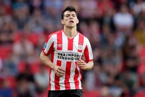 PSV derrota 3-1 al ADO Den Haag; Hirving Lozano sale lesionado