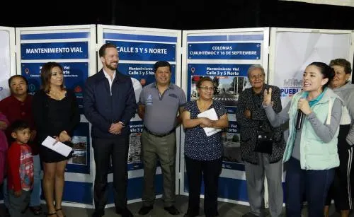 Luis Banck entregó vialidad rehabilitada a beneficio de habitantes del norte de la ciudad