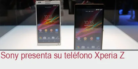 Sony presenta su teléfono Xperia Z