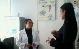 Denisse Ortiz Pérez lleva jornada de salud al reclusorio de mujeres