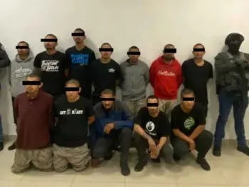 Durante un operativo, la Fiscalía de Tamaulipas y SEDENA lograron detener a doce secuestradores