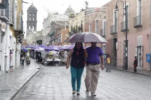 Se prevén lluvias con intervalos de chubasco en Puebla