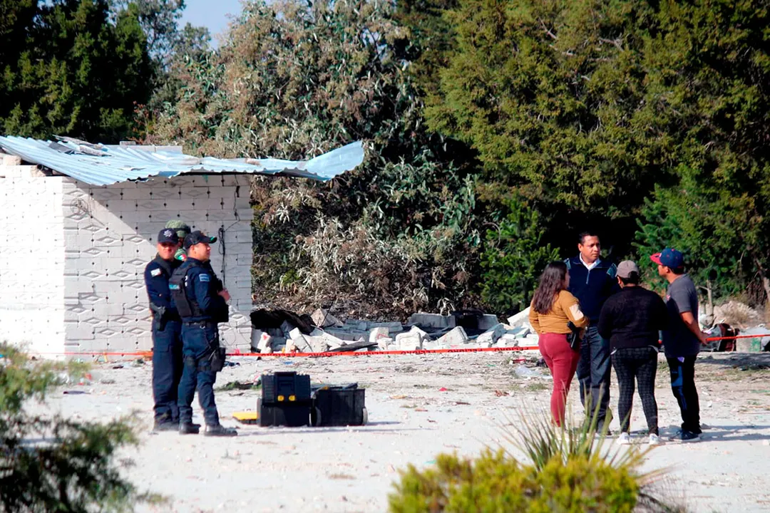 Polvorin Explosion Tepeyahualco