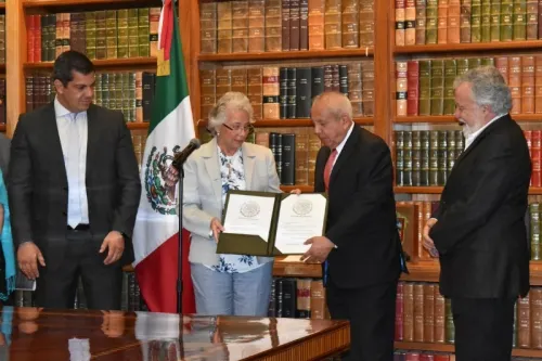 Francisco Garduño Yáñez asume como comisionado del INM