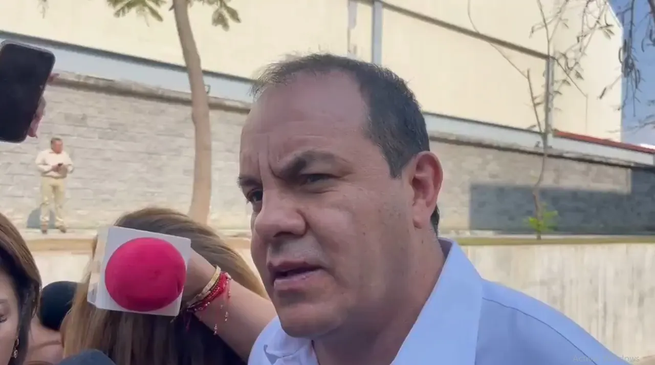 Cuauhtémoc Blanco comparece ante la Fiscalía de Morelos