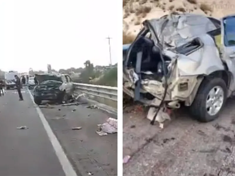 Choque en autopista Puebla Orizaba