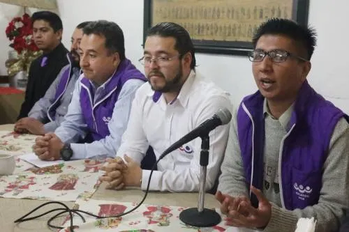 CDM no reconocido del PES sale de palero de Armenta Mier