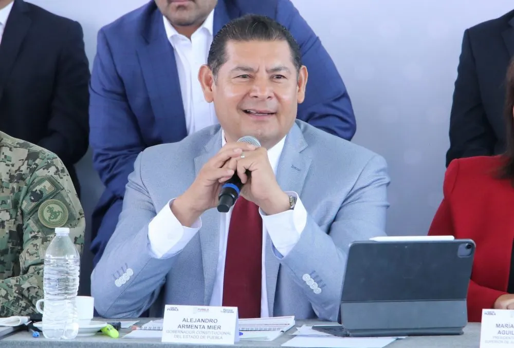 Alejandro Armenta, gobernador de Puebla