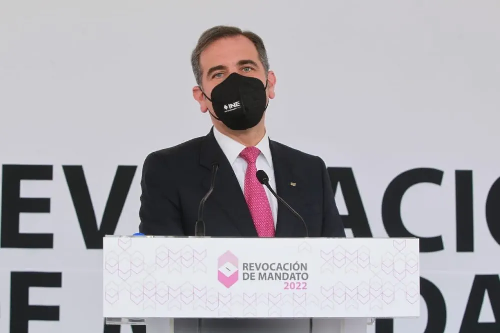 Entre el 17 y 18% participación ciudadana en revocación de mandato: INE