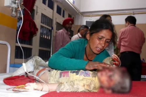 Accidente de autobús en India deja 42 personas muertas