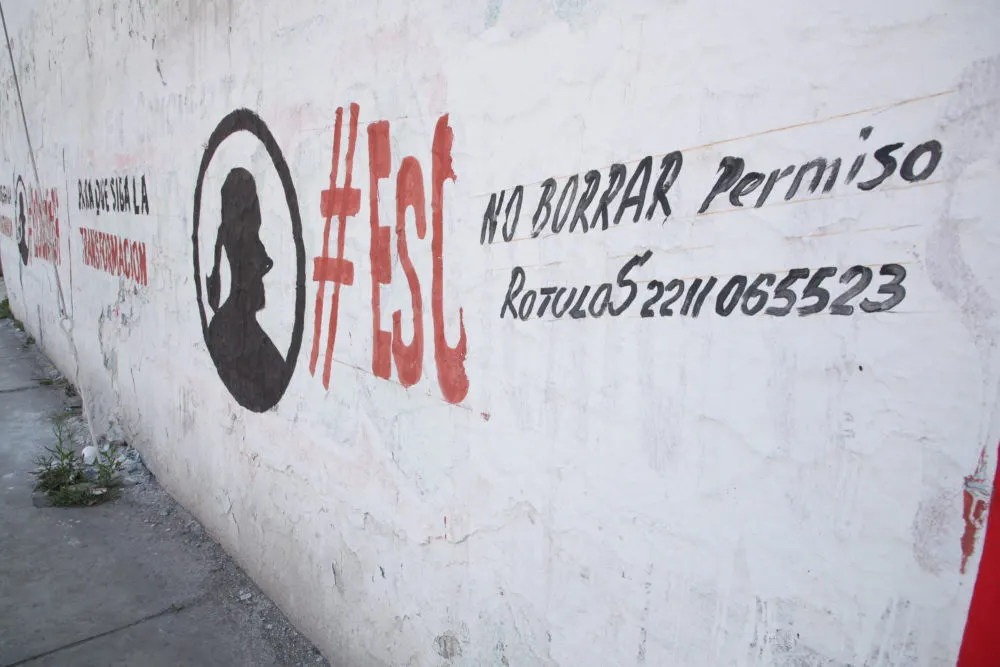 Propaganda política en bardas