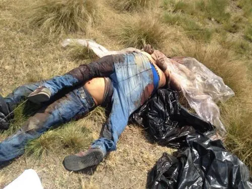 Hallan sin vida a dos hombres en Amozoc; dejan mensaje junto a los cuerpos