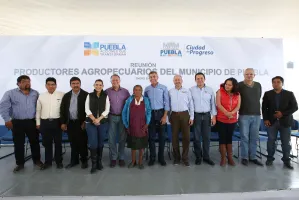 Alcalde Gali se reúne con productores agropecuarios