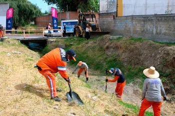 Retira OOSL más de 136 toneladas de residuos sólidos en barrancas de Puebla capital