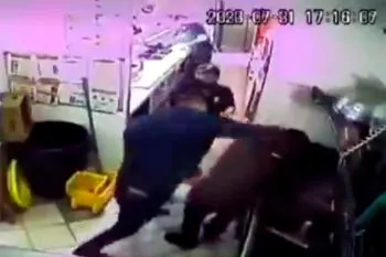 Agresor de empleado de Subway en SLP ya fue identificado y es buscado por la Fiscalía